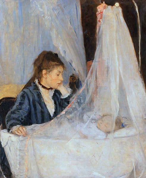 Die Wiege, Berthe Morisot von Meisterhafte Meister