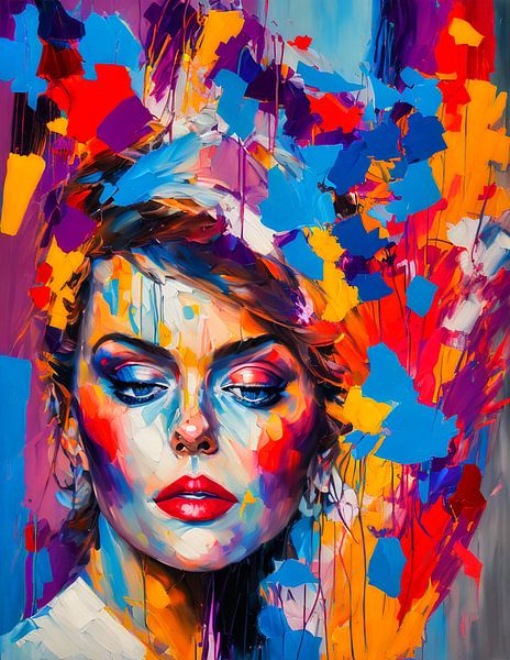 Impressive portrayal of a woman by ArtDesign by KBK