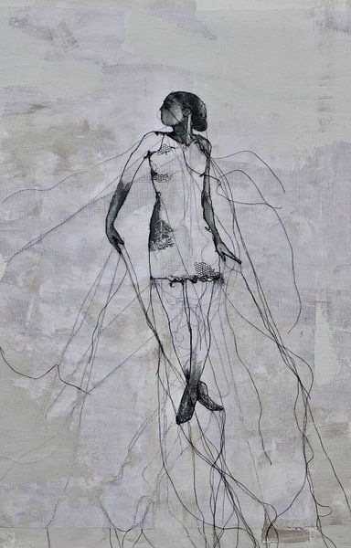 Les larmes ne tombent pas dans l'espace par Kim Rijntjes