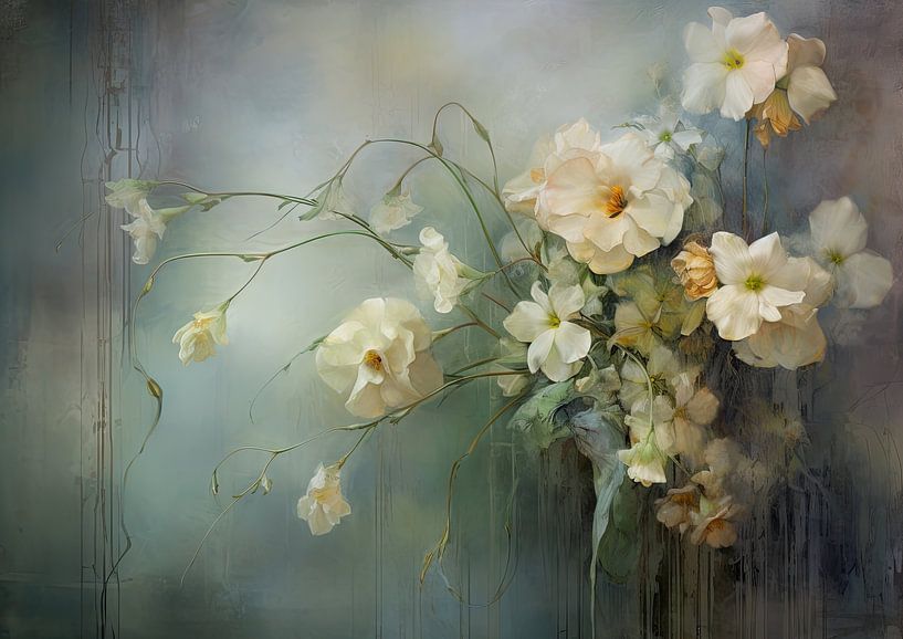 Peinture de fleurs par Art Merveilleux