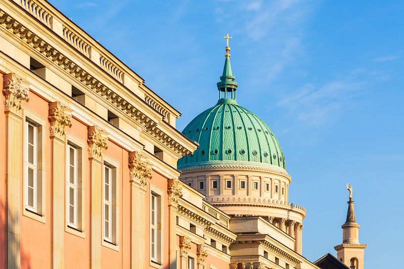 Palais de la ville et église Nikolaï à Potsdam par Werner Dieterich