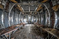 Airplane for wounded transportation