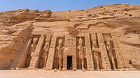 Gigantische beelden in Abu Simbel, Egypte