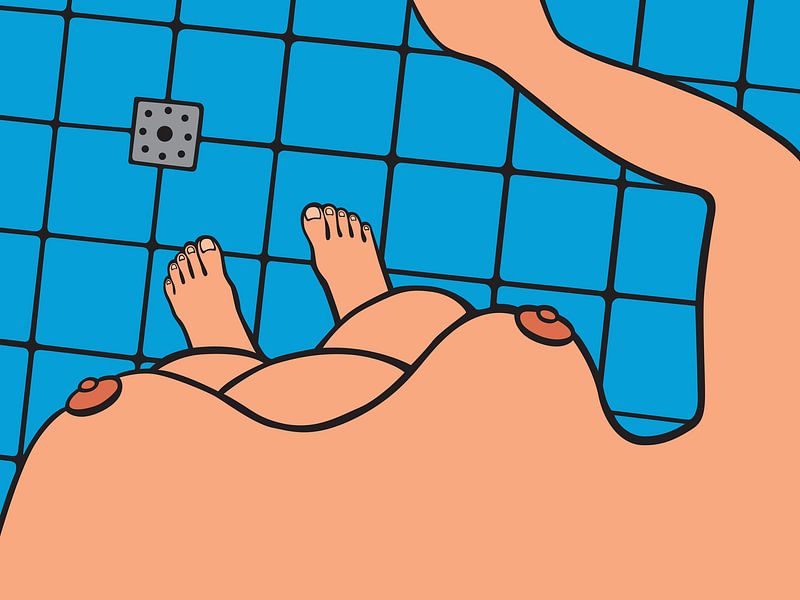 Duschablauf, Dusche von karen vleugel