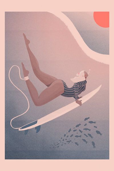 Into the Blue par Veronika Grenzebach by The Artcircle