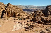 Das Kloster in der Altstadt von Petra, Jordanien
