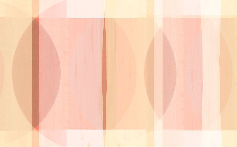 Skandinavischer Sommer in sanften Farben von Mad Dog Art