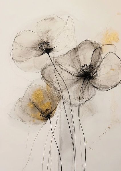 La floraison silencieuse de l'or par Zen et Plus