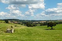 Heuvelland South Limburg, paysage vallonné et charmant, pays de vacances aux Pays-Bas.