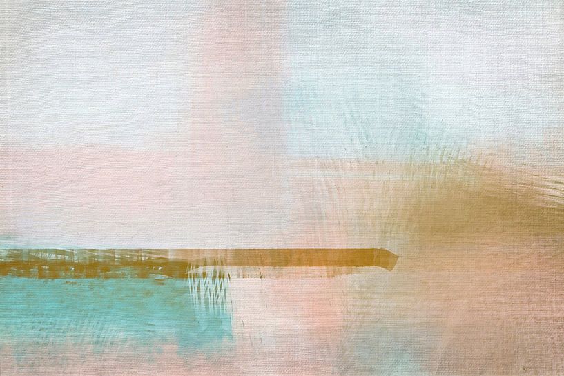 Goldenes Licht der Sonne V von Mad Dog Art