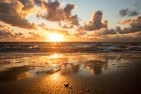 A summer sunset on Schiermonnikoog