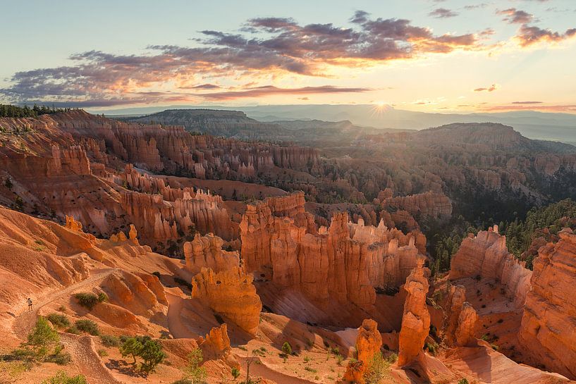 Sunrise Bryce Canyon National Park by Edwin Mooijaart