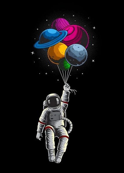 Astronout &amp; Ballon von Rizal Azhari