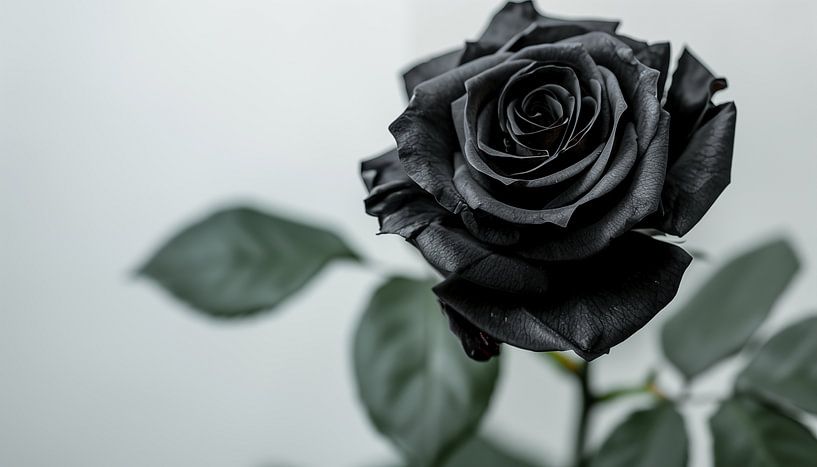 Black rose panorama by TheXclusive Art