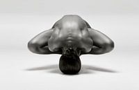 Symmetrische Turnerin