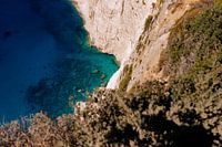 View of the Iionian Sea with mountains - Bay Zakynthos - Greece - travel photography Zakynthos