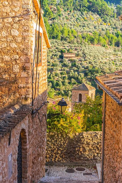 Old mediterranean village of Fornalutx on Majorca, Spain by Alex Winter