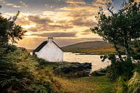 Fishing cottage in the Connemara in Ireland