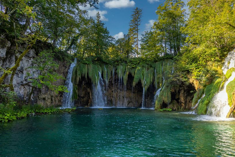 Nationalpark Plitvicer Seen, Kroatien. Panoramafoto von Gert Hilbink