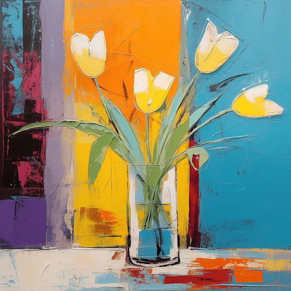 Vivid Vase Bouquets by Art Lovers