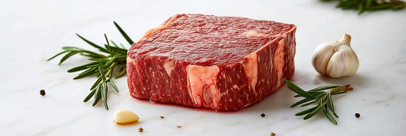 Steak de bœuf aux herbes par Poster Art Shop