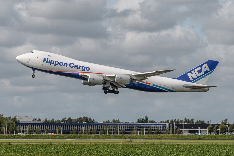 Boeing 747-8F der Nippon Cargo Airlines. von Jaap van den Berg
