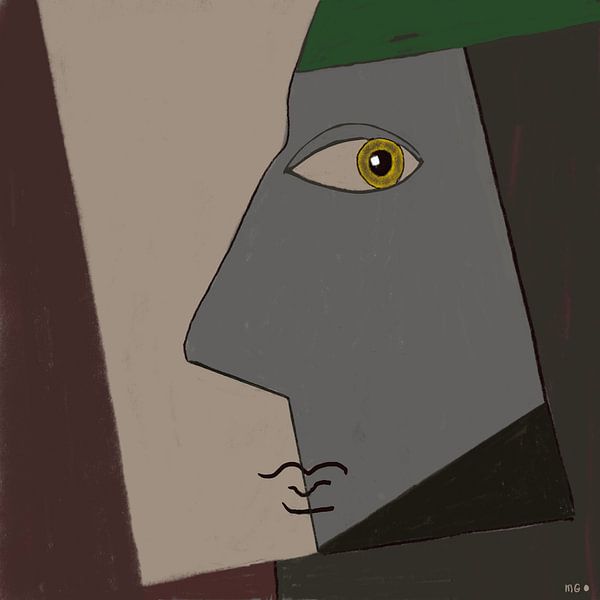 Een “vierkante” man van Martin Groenhout