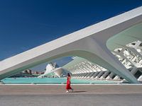 Architecture by Santiago Calatrava in Valencia