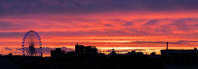 Panorama sunset, Noordwijk by Yanuschka | Fotografie Noordwijk