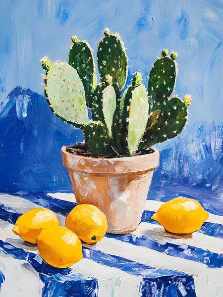 Cactus et citrons par haroulita