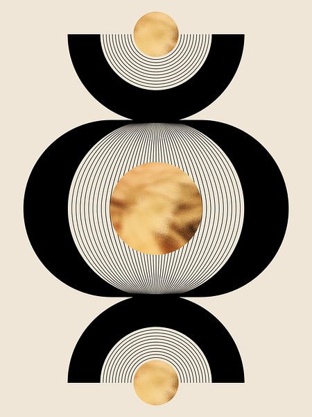 Abstracte vormen van Kjubik