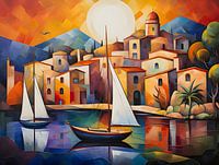 Spanisches Fischerdorf