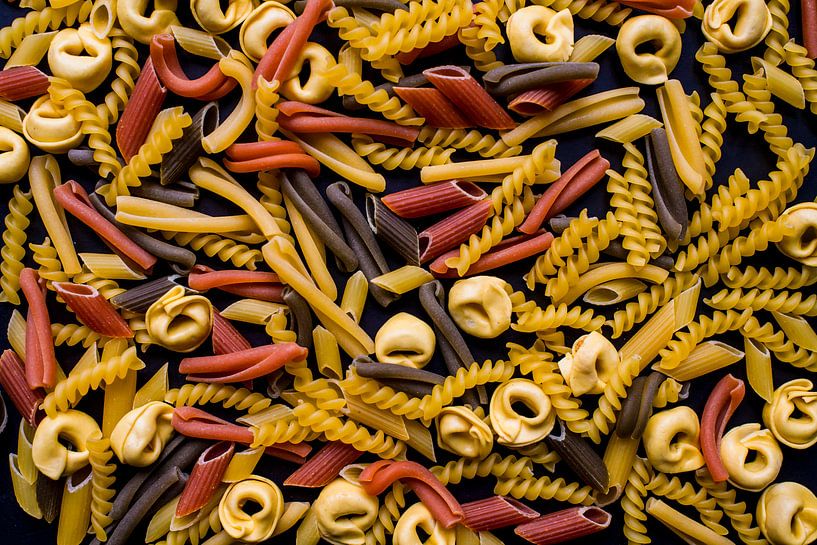 Pasta types by Corrine Ponsen