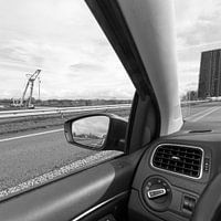 Offene Brücke in Delfzijl