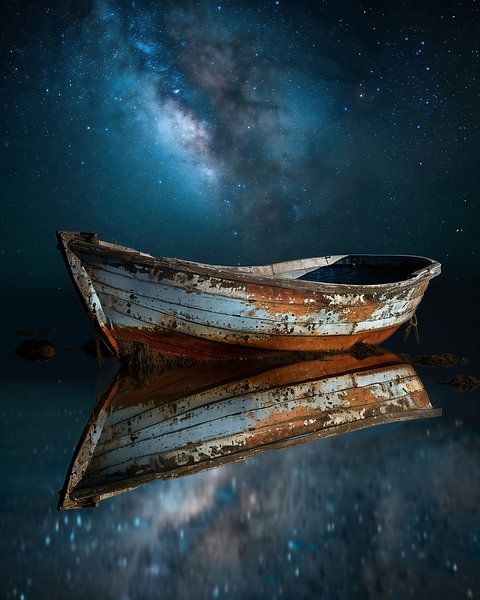 Boat trip under the stars by fernlichtsicht