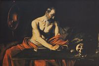 De heilige Hieronymas schrijft / Saint Jerome writing / San Girolamo scrivente, Caravaggio