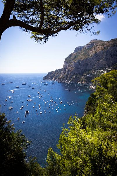 View from the island of Capri, Italy by Kelsey van den Bosch
