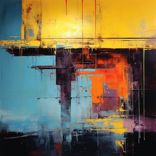 Metropolitane Pinselstriche von Art Lovers