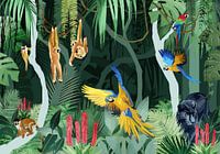 L'agitation dans la jungle