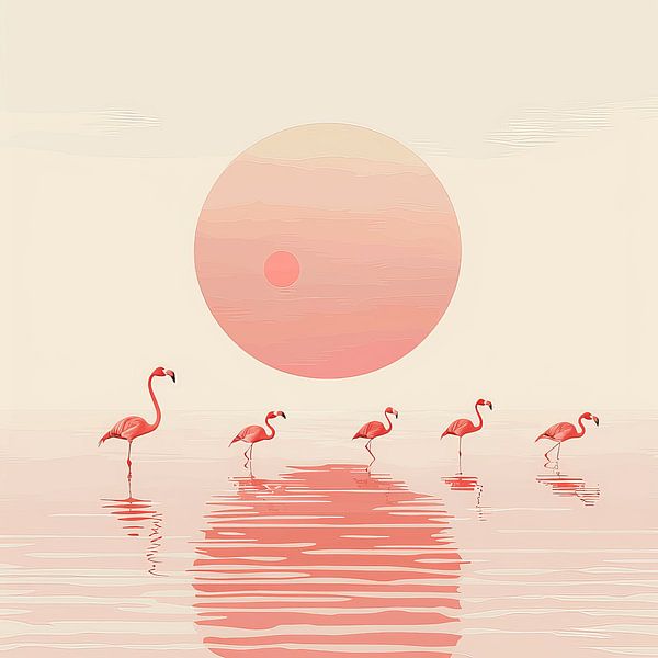 Flamingo Pink by LidyStuit