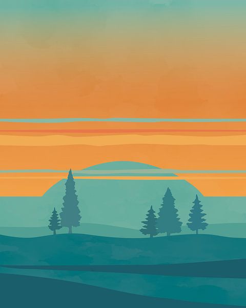 Lever de soleil printanier 2 par Tanja Udelhofen