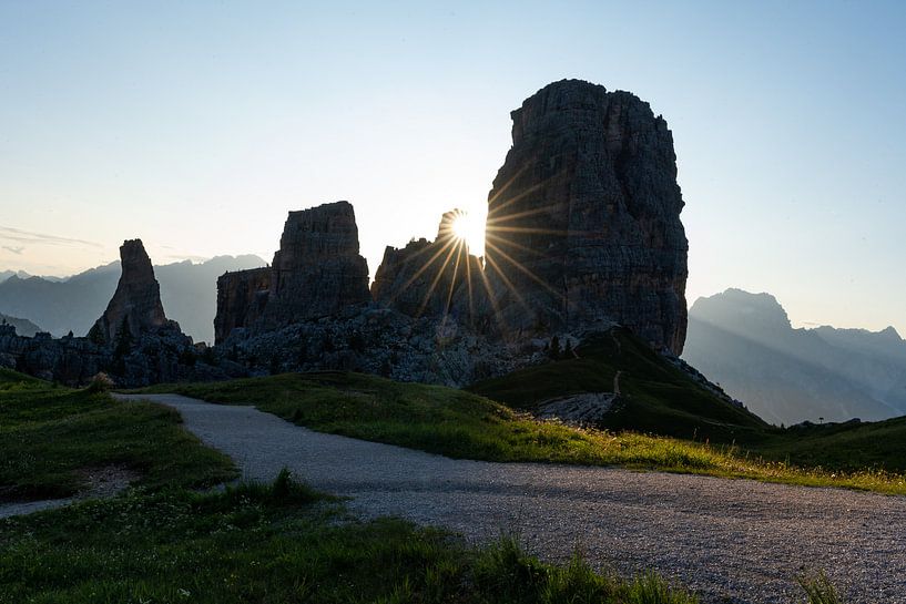 Sunrise Cinque Torri Cortina d'Ampezzo by Daniel Kogler