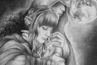 Tekening "All we need" 