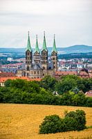 Bamberg with barley fields