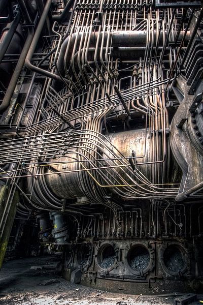 Alter Hochofen von Truus Nijland