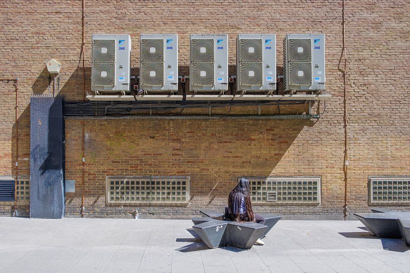 Ausruhen unter der Klimaanlage von Erwins Reisefotografie