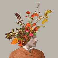 Hut - Blumen und Brombeeren (M)