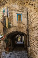 onderdoorgang in Bussana Vecchia