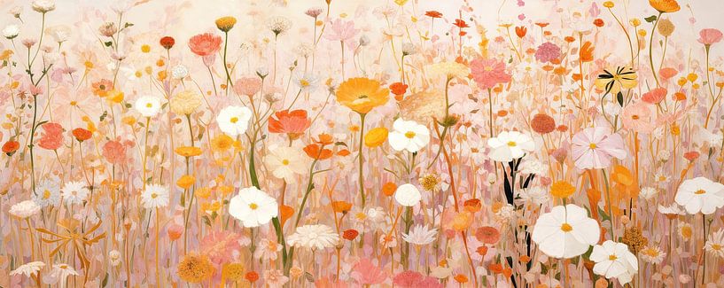 Fleurs modernes par Peinture Abstraite