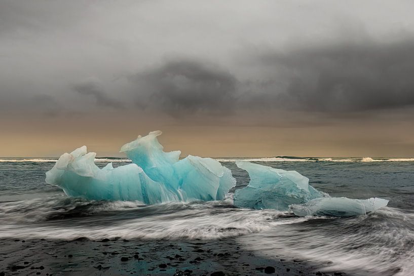 Fellsfjara : la plage de diamants d'Islande par Gerry van Roosmalen